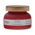 Better Homes & Gardens Scented Jar Candle 4 Pack 18 oz Firewood and Spice 2-Wick Frosted Glass for Home Fragrance