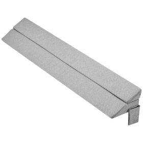 Bed Wedge Pillow for Headboard 60"x10"x6" Bed Gap Filler Fill 0-7" Gap